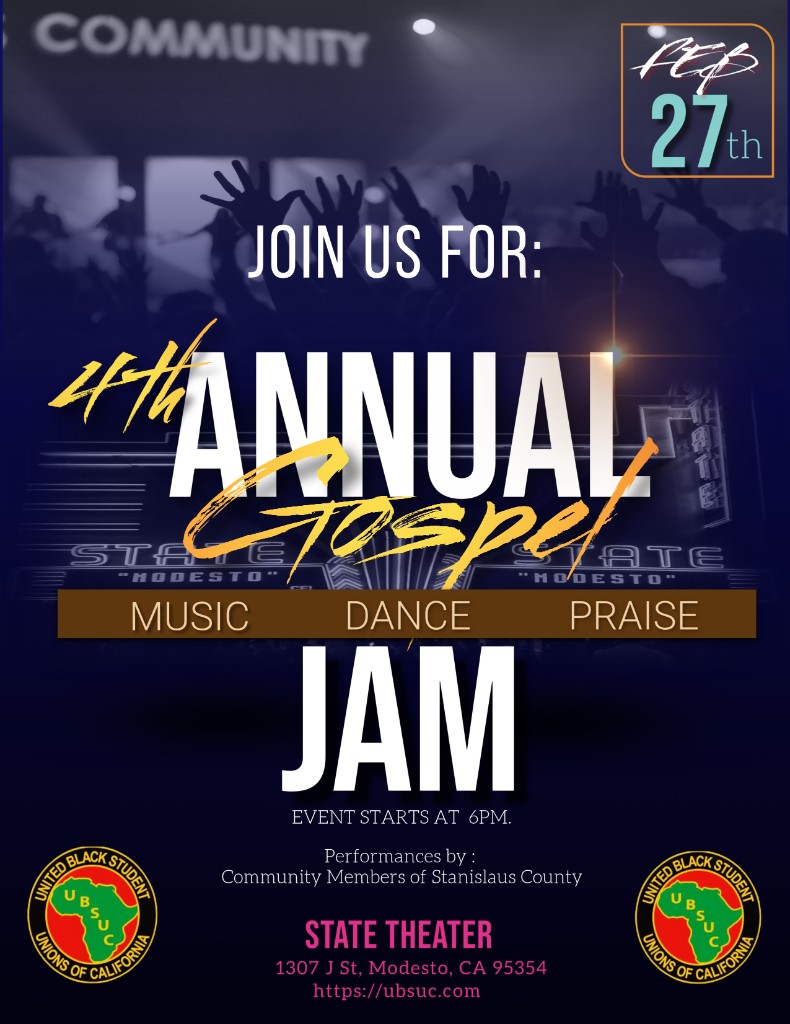 4th Annual UBSUC Central Region Gospel Jam — February 27, 2026
