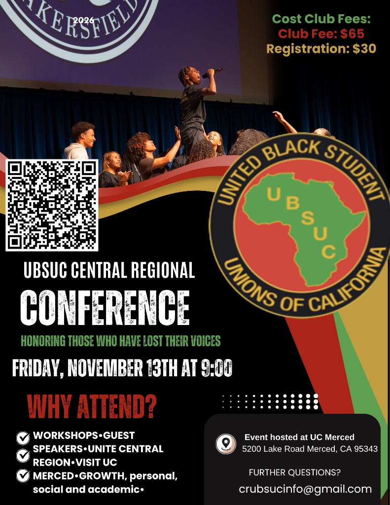UBSUC Central Regional Conference — November 13, 2026