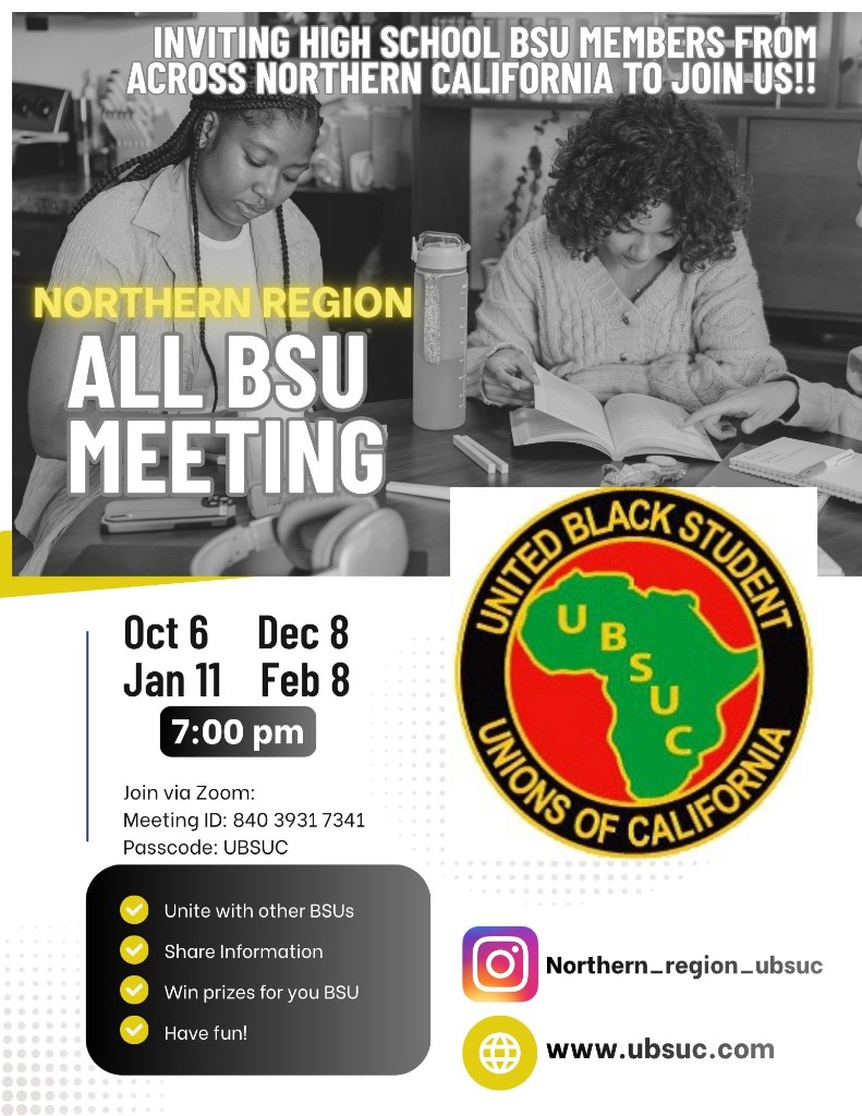 Northern Region All BSU Meeting