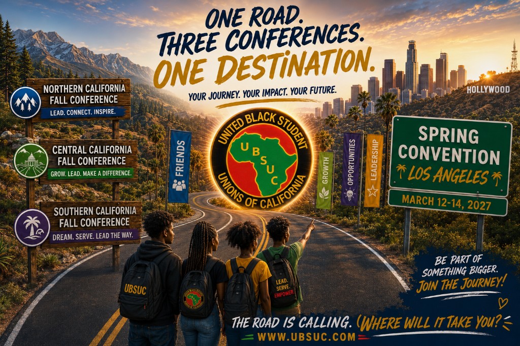 UBSUC State and Region flyer - One Road, Three Conferences, One Destination